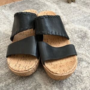 Korks wedge sandal